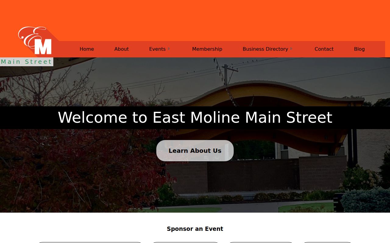 East Moline Main Street community organization page